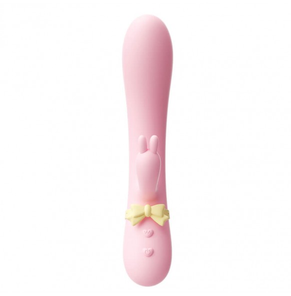 MizzZee - Moon Rabbit Heating Dual Vibrator Massage Wand (Chargeable - Pink)